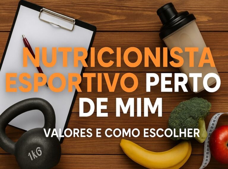 Nutricionista Esportivo Perto de Mim: Valores e Como Escolher
